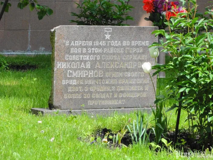 Смирнов Н.А Памятник 2010г.
