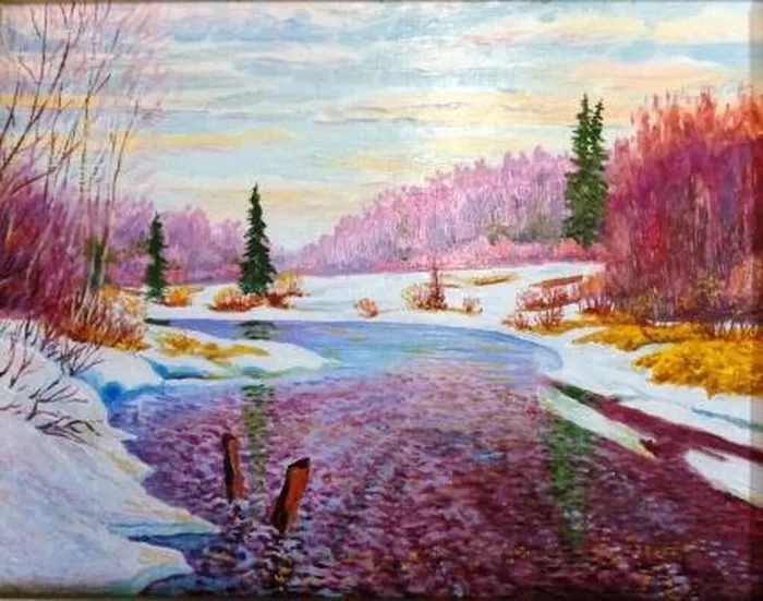 ОФ-157,2010 г. Весна на Семченке