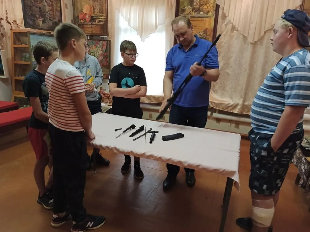 Занятие по сборке-разборке