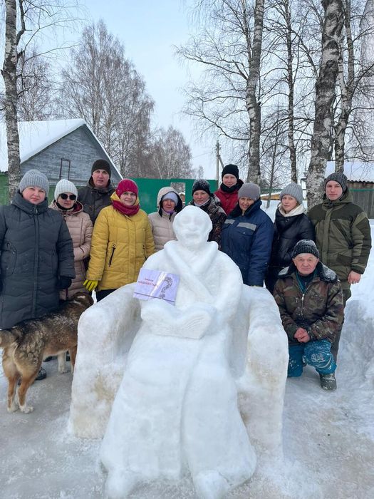 Районный фестиваль-конкурс снежных скульптур «Зимние фантазии»